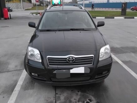 Черный Тойота Авенсис, объемом двигателя 2 л и пробегом 322 тыс. км за 3300 $, фото 1 на Automoto.ua