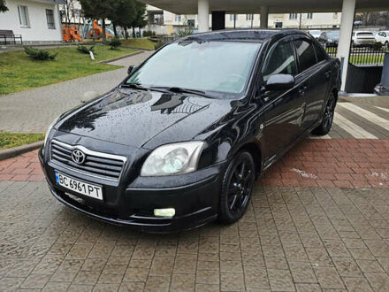 Черный Тойота Авенсис, объемом двигателя 2 л и пробегом 264 тыс. км за 4400 $, фото 1 на Automoto.ua