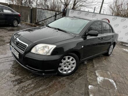 Чорний Тойота Авенсіс, об'ємом двигуна 2 л та пробігом 240 тис. км за 5700 $, фото 1 на Automoto.ua