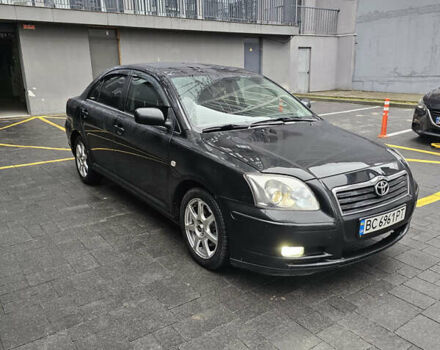 Черный Тойота Авенсис, объемом двигателя 2 л и пробегом 264 тыс. км за 4500 $, фото 1 на Automoto.ua