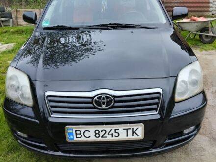 Черный Тойота Авенсис, объемом двигателя 2 л и пробегом 336 тыс. км за 5400 $, фото 1 на Automoto.ua