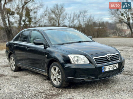 Черный Тойота Авенсис, объемом двигателя 1.79 л и пробегом 335 тыс. км за 4450 $, фото 1 на Automoto.ua
