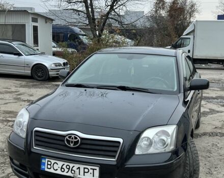 Черный Тойота Авенсис, объемом двигателя 2 л и пробегом 363 тыс. км за 4500 $, фото 1 на Automoto.ua