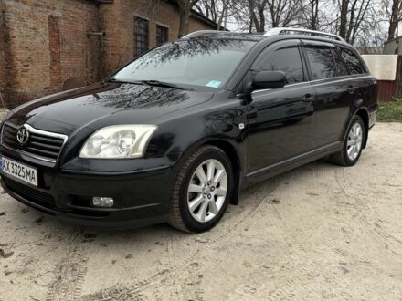 Черный Тойота Авенсис, объемом двигателя 1.8 л и пробегом 251 тыс. км за 48000 $, фото 1 на Automoto.ua