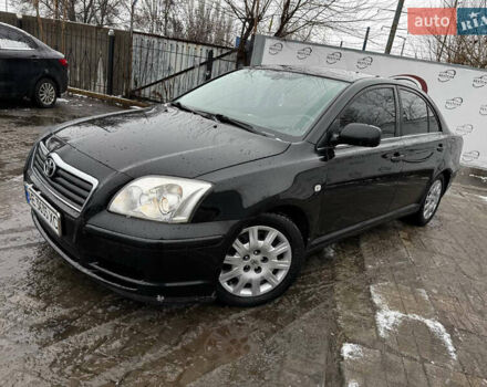 Черный Тойота Авенсис, объемом двигателя 2 л и пробегом 256 тыс. км за 5700 $, фото 1 на Automoto.ua