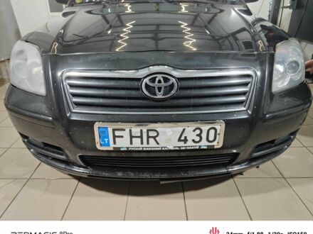 Черный Тойота Авенсис, объемом двигателя 2 л и пробегом 471 тыс. км за 3100 $, фото 1 на Automoto.ua