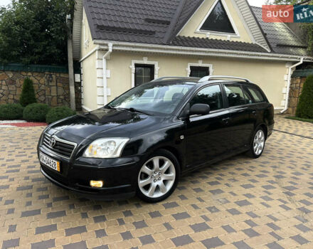 Чорний Тойота Авенсіс, об'ємом двигуна 2 л та пробігом 214 тис. км за 5950 $, фото 1 на Automoto.ua