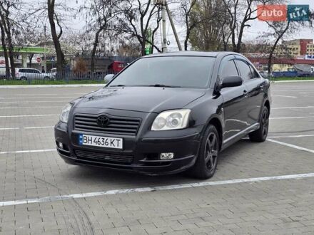 Черный Тойота Авенсис, объемом двигателя 2 л и пробегом 350 тыс. км за 4999 $, фото 1 на Automoto.ua