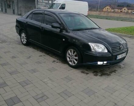 Черный Тойота Авенсис, объемом двигателя 1.8 л и пробегом 243 тыс. км за 5850 $, фото 1 на Automoto.ua
