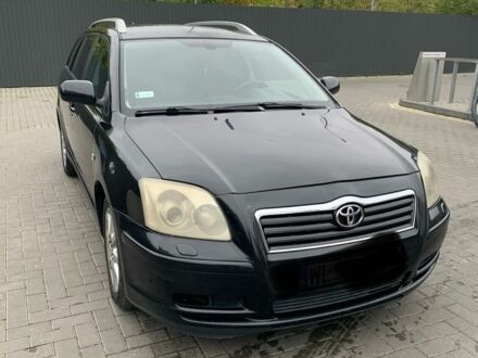 Черный Тойота Авенсис, объемом двигателя 2.2 л и пробегом 310 тыс. км за 2450 $, фото 1 на Automoto.ua