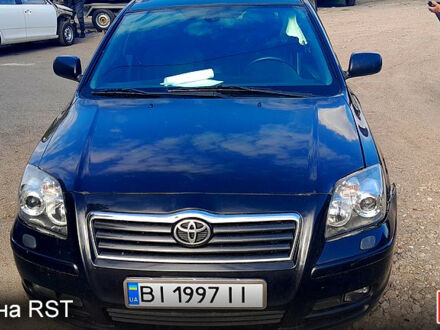 Черный Тойота Авенсис, объемом двигателя 2 л и пробегом 200 тыс. км за 3500 $, фото 1 на Automoto.ua