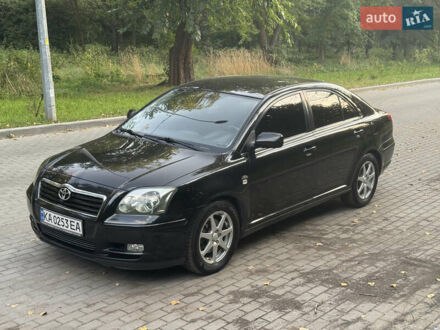 Черный Тойота Авенсис, объемом двигателя 2 л и пробегом 280 тыс. км за 6300 $, фото 1 на Automoto.ua