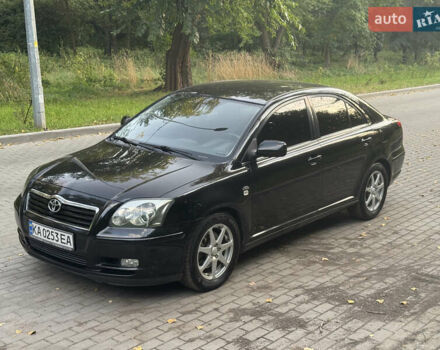 Черный Тойота Авенсис, объемом двигателя 2 л и пробегом 280 тыс. км за 6300 $, фото 1 на Automoto.ua