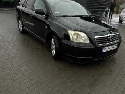 Черный Тойота Авенсис, объемом двигателя 2.2 л и пробегом 350 тыс. км за 2700 $, фото 1 на Automoto.ua