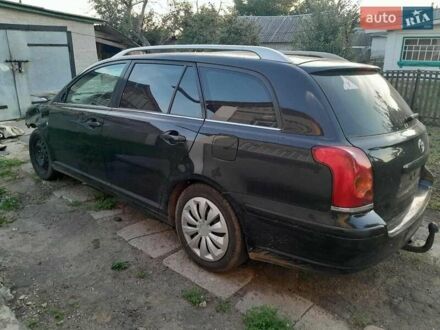 Черный Тойота Авенсис, объемом двигателя 2.2 л и пробегом 200 тыс. км за 2999 $, фото 1 на Automoto.ua