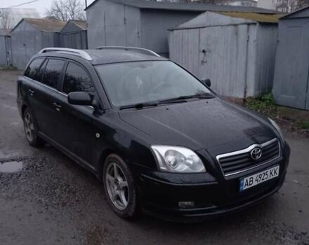 Черный Тойота Авенсис, объемом двигателя 1.8 л и пробегом 299 тыс. км за 6200 $, фото 1 на Automoto.ua