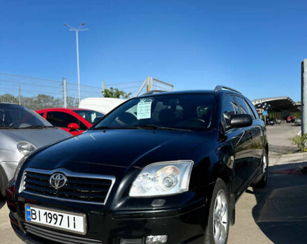 Черный Тойота Авенсис, объемом двигателя 2 л и пробегом 204 тыс. км за 6500 $, фото 1 на Automoto.ua