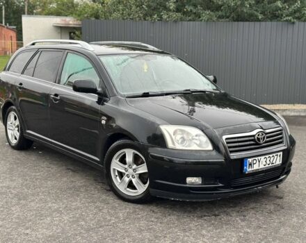 Черный Тойота Авенсис, объемом двигателя 2 л и пробегом 356 тыс. км за 2700 $, фото 1 на Automoto.ua