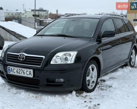 Черный Тойота Авенсис, объемом двигателя 2.23 л и пробегом 282 тыс. км за 5699 $, фото 1 на Automoto.ua