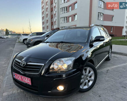 Черный Тойота Авенсис, объемом двигателя 1.8 л и пробегом 227 тыс. км за 7699 $, фото 1 на Automoto.ua
