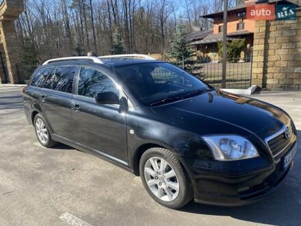 Черный Тойота Авенсис, объемом двигателя 2.2 л и пробегом 390 тыс. км за 5800 $, фото 1 на Automoto.ua