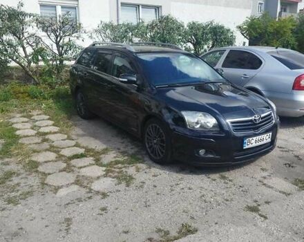 Черный Тойота Авенсис, объемом двигателя 2 л и пробегом 292 тыс. км за 5600 $, фото 1 на Automoto.ua