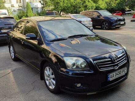 Черный Тойота Авенсис, объемом двигателя 1.8 л и пробегом 320 тыс. км за 7200 $, фото 1 на Automoto.ua