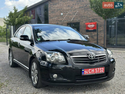 Черный Тойота Авенсис, объемом двигателя 2 л и пробегом 264 тыс. км за 7500 $, фото 1 на Automoto.ua