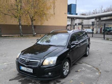 Черный Тойота Авенсис, объемом двигателя 2 л и пробегом 446 тыс. км за 2450 $, фото 1 на Automoto.ua