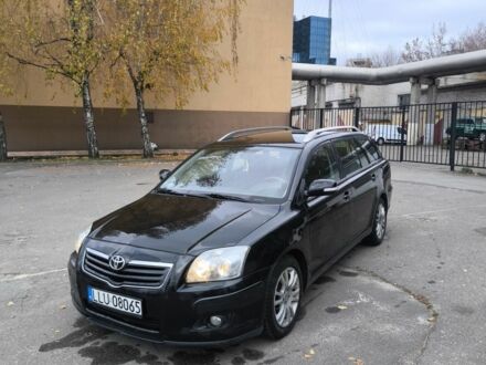 Черный Тойота Авенсис, объемом двигателя 2 л и пробегом 446 тыс. км за 2450 $, фото 1 на Automoto.ua