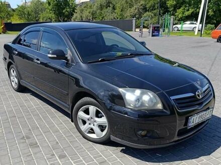 Черный Тойота Авенсис, объемом двигателя 2 л и пробегом 220 тыс. км за 6500 $, фото 1 на Automoto.ua