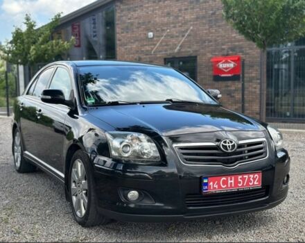 Черный Тойота Авенсис, объемом двигателя 2 л и пробегом 264 тыс. км за 7500 $, фото 1 на Automoto.ua