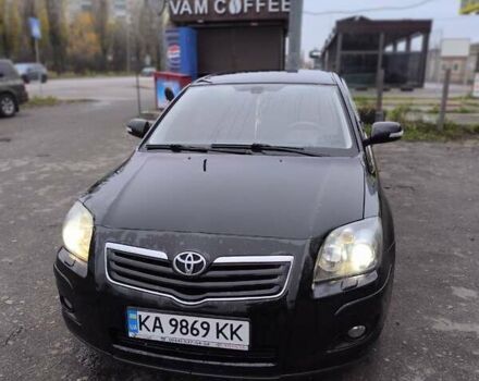 Черный Тойота Авенсис, объемом двигателя 1.8 л и пробегом 190 тыс. км за 7100 $, фото 1 на Automoto.ua