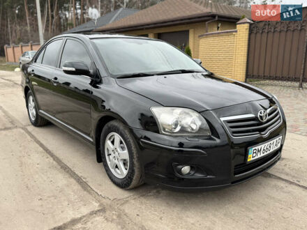 Черный Тойота Авенсис, объемом двигателя 1.8 л и пробегом 178 тыс. км за 7150 $, фото 1 на Automoto.ua