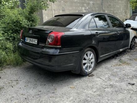 Черный Тойота Авенсис, объемом двигателя 1.8 л и пробегом 180 тыс. км за 1500 $, фото 1 на Automoto.ua