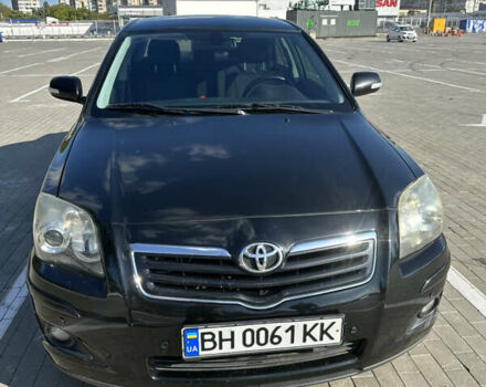 Черный Тойота Авенсис, объемом двигателя 1.8 л и пробегом 209 тыс. км за 7800 $, фото 1 на Automoto.ua