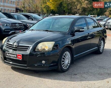 Черный Тойота Авенсис, объемом двигателя 2 л и пробегом 264 тыс. км за 7190 $, фото 1 на Automoto.ua