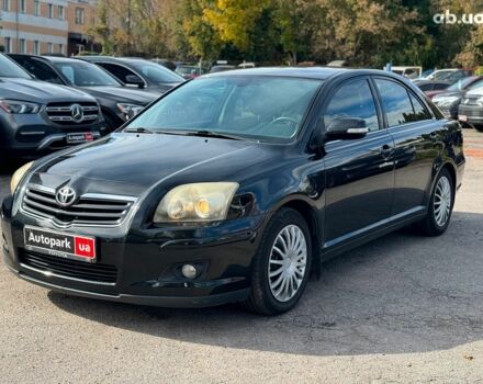 Черный Тойота Авенсис, объемом двигателя 2 л и пробегом 264 тыс. км за 7190 $, фото 1 на Automoto.ua