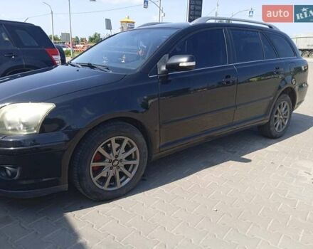 Черный Тойота Авенсис, объемом двигателя 2 л и пробегом 255 тыс. км за 6000 $, фото 1 на Automoto.ua
