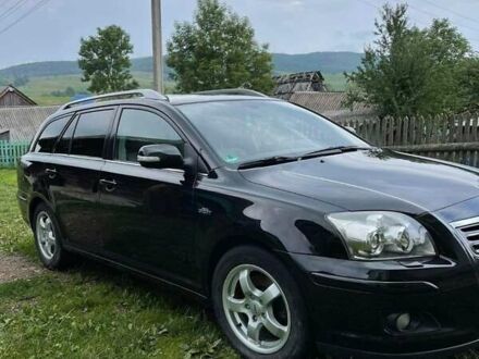 Черный Тойота Авенсис, объемом двигателя 2.2 л и пробегом 268 тыс. км за 7800 $, фото 1 на Automoto.ua