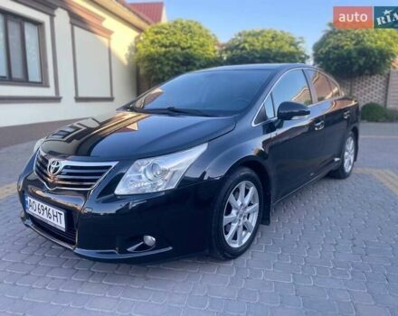 Черный Тойота Авенсис, объемом двигателя 2 л и пробегом 139 тыс. км за 8599 $, фото 1 на Automoto.ua
