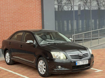 Черный Тойота Авенсис, объемом двигателя 1.79 л и пробегом 243 тыс. км за 7500 $, фото 1 на Automoto.ua