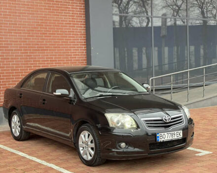 Черный Тойота Авенсис, объемом двигателя 1.79 л и пробегом 243 тыс. км за 7500 $, фото 1 на Automoto.ua