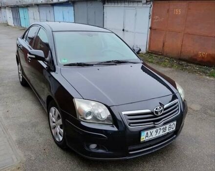 Черный Тойота Авенсис, объемом двигателя 1.8 л и пробегом 256 тыс. км за 7999 $, фото 1 на Automoto.ua