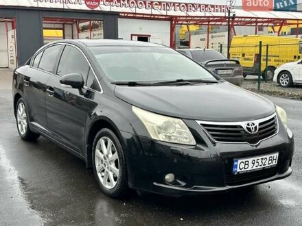 Черный Тойота Авенсис, объемом двигателя 2 л и пробегом 275 тыс. км за 8200 $, фото 1 на Automoto.ua