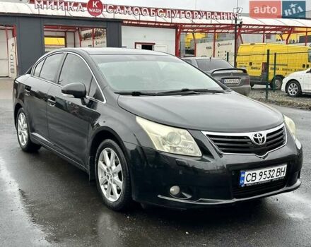 Черный Тойота Авенсис, объемом двигателя 2 л и пробегом 275 тыс. км за 8200 $, фото 1 на Automoto.ua