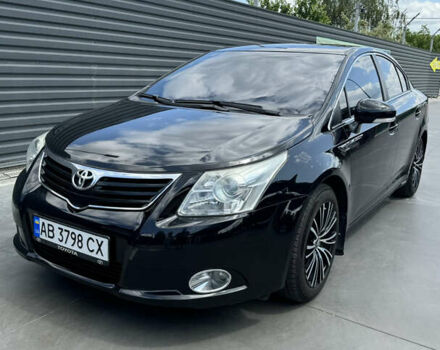 Черный Тойота Авенсис, объемом двигателя 2 л и пробегом 270 тыс. км за 9500 $, фото 1 на Automoto.ua