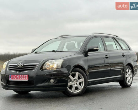 Черный Тойота Авенсис, объемом двигателя 1.8 л и пробегом 230 тыс. км за 8199 $, фото 1 на Automoto.ua