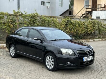 Черный Тойота Авенсис, объемом двигателя 1.8 л и пробегом 242 тыс. км за 6800 $, фото 1 на Automoto.ua