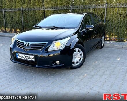 Черный Тойота Авенсис, объемом двигателя 2 л и пробегом 205 тыс. км за 8500 $, фото 1 на Automoto.ua